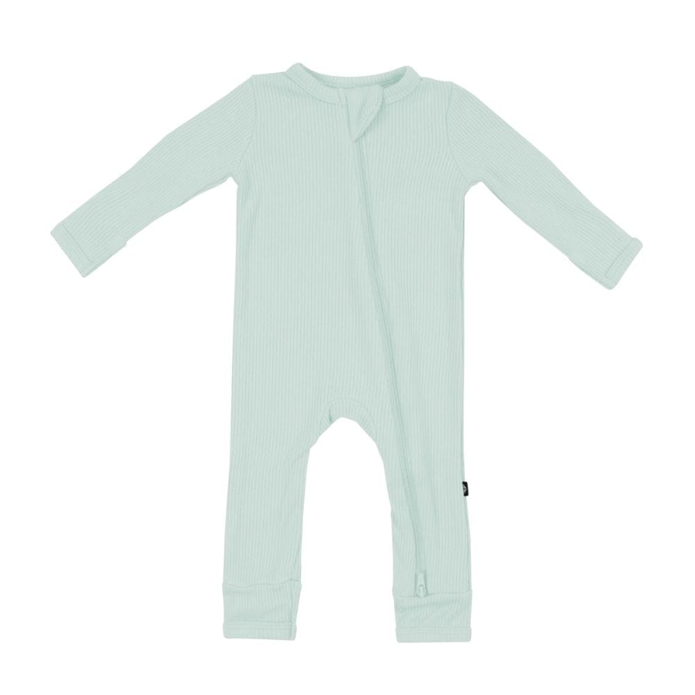 Kyte Baby Ribbed Zippered Romper - Sage By KYTE BABY Canada -