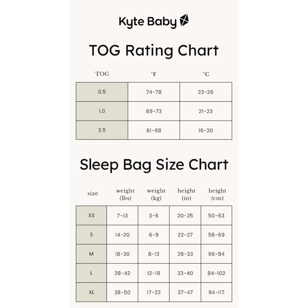 Kyte BABY Sleep Bag 0.5 Tog - Construction By KYTE BABY Canada -