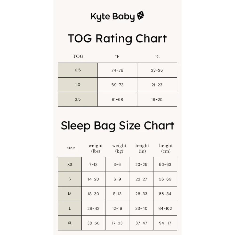 Kyte BABY Sleep Bag 1.0 Tog - Dusty Blue By KYTE BABY Canada -