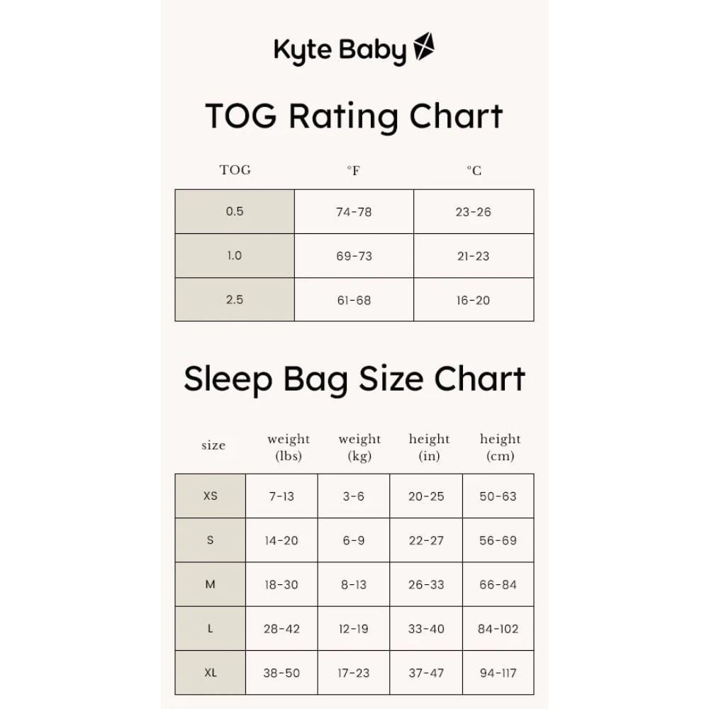 Kyte BABY Sleep Bag Tog Midnight Ships from Ontario – Jump