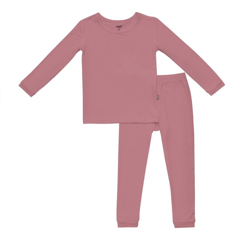 Kyte Baby Toddler Pajama Set - Dusty Rose By KYTE BABY Canada -