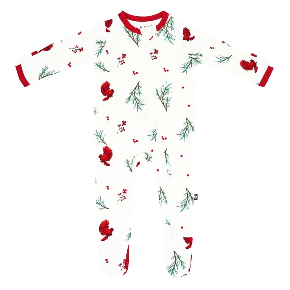 Kyte Baby Zippered Footie - Winterberry By KYTE BABY Canada -