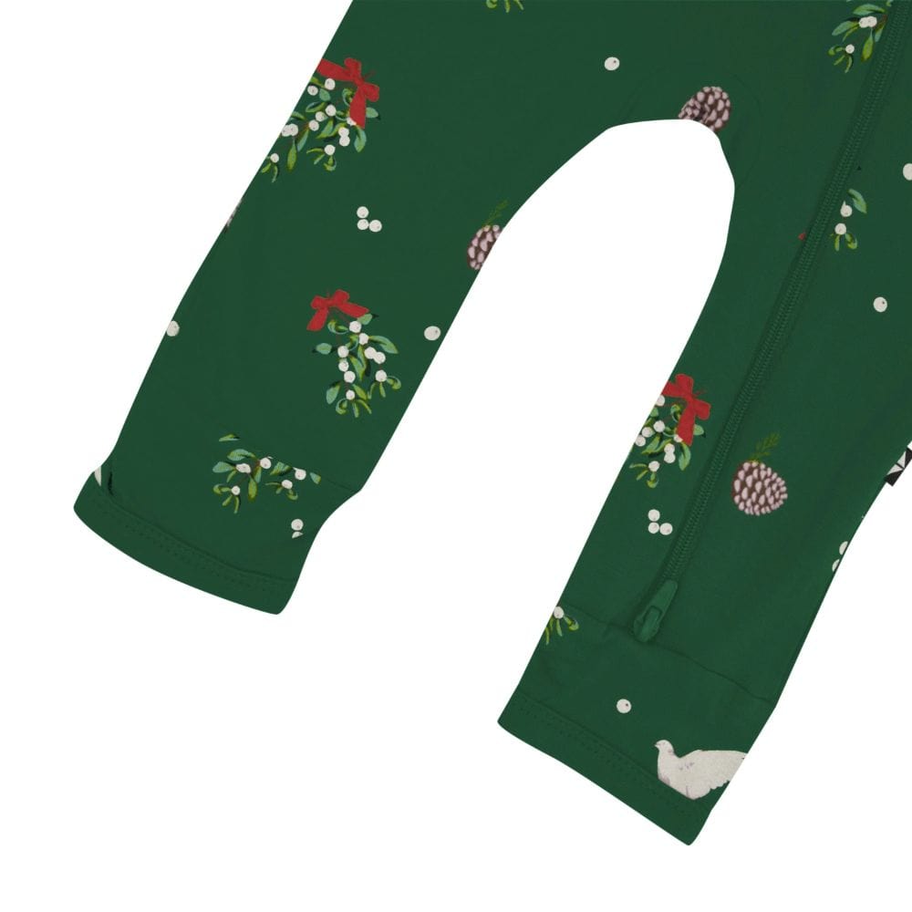 Kyte Baby Zippered Romper - Mistletoe By KYTE BABY Canada -