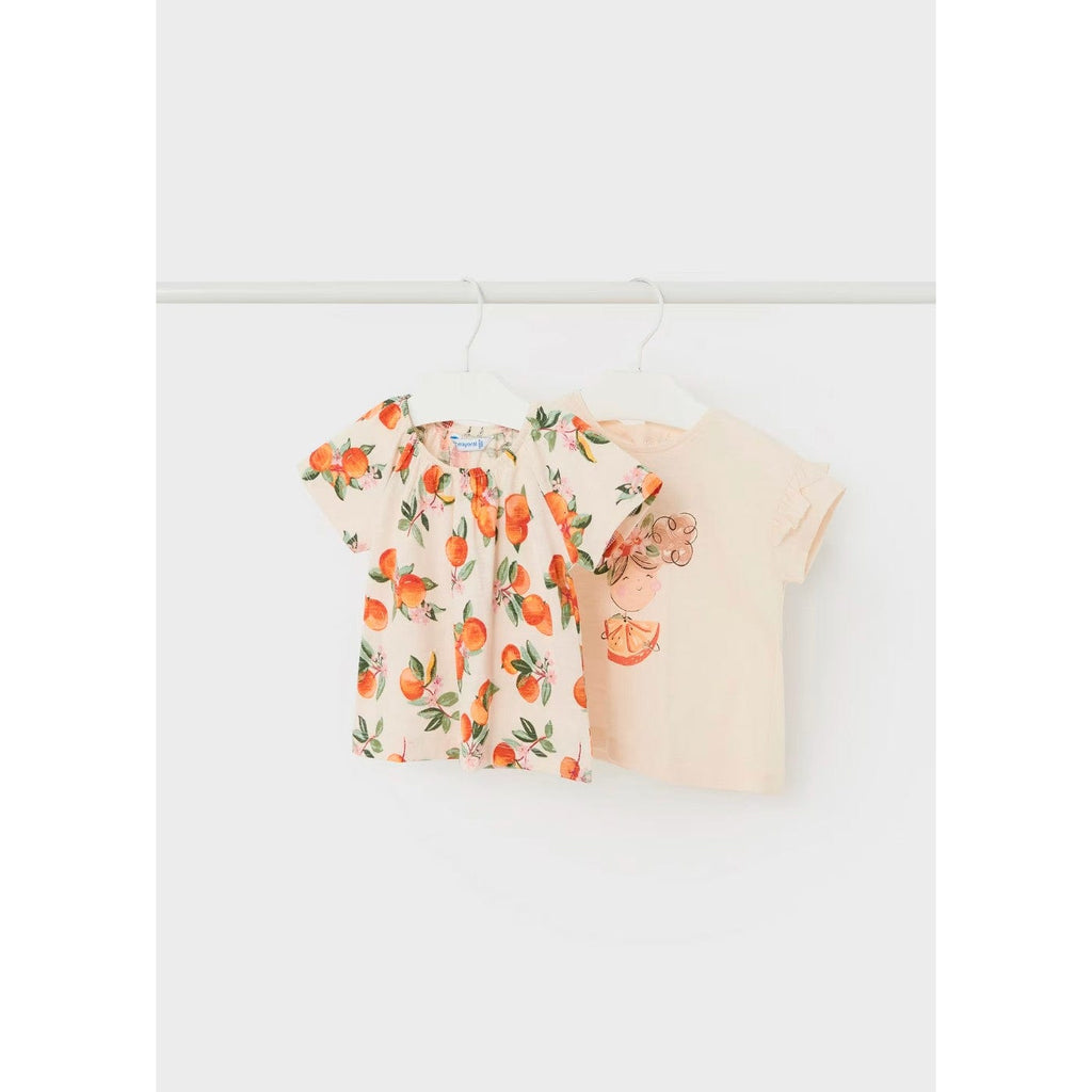 Mayoral 1008 Two-Piece T-Shirt Set - Citrus By MAYORAL Canada -