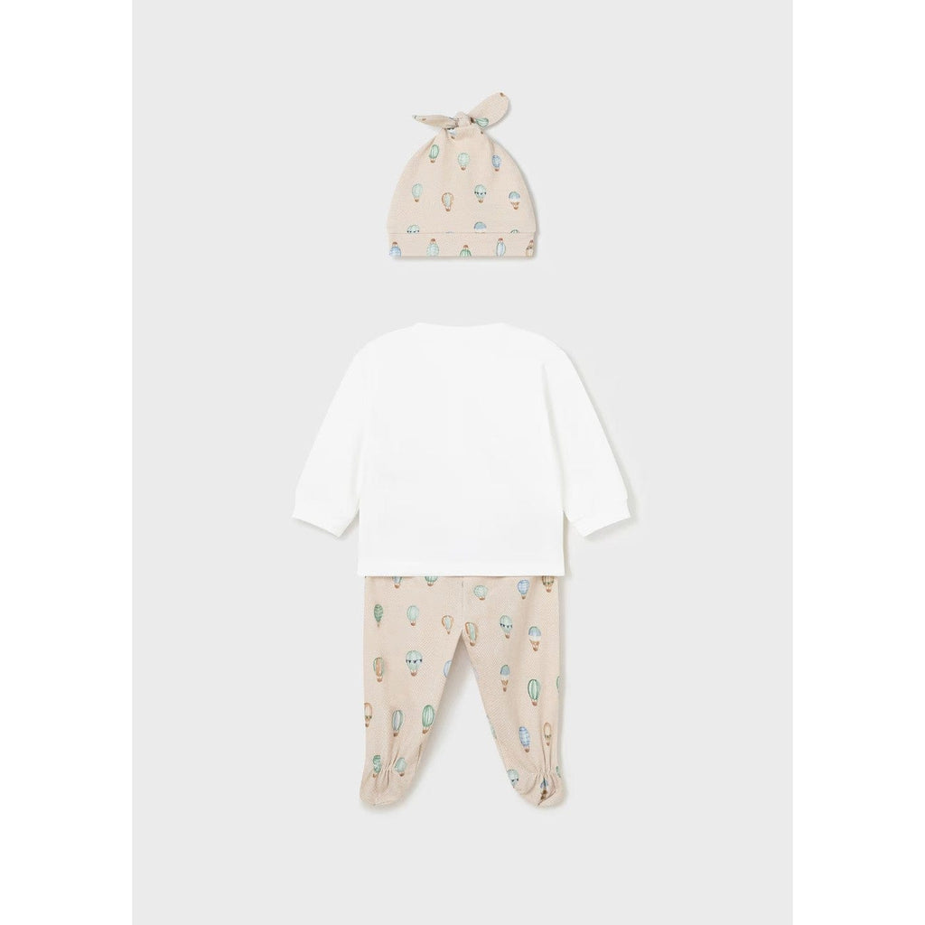 Mayoral 1532 Three-Piece Layette Set - Blanco By MAYORAL Canada -