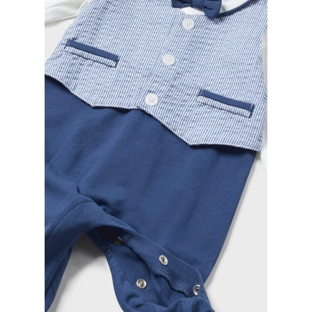 Mayoral 1617 Sleeper Suit - Cerulean By MAYORAL Canada -