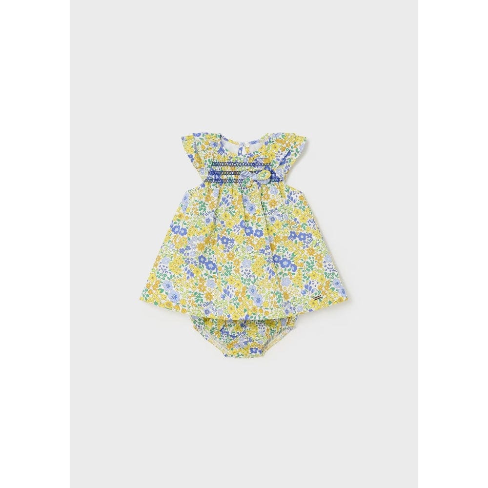 Mayoral 1808 Dress with Smock - Dandelion By MAYORAL Canada -