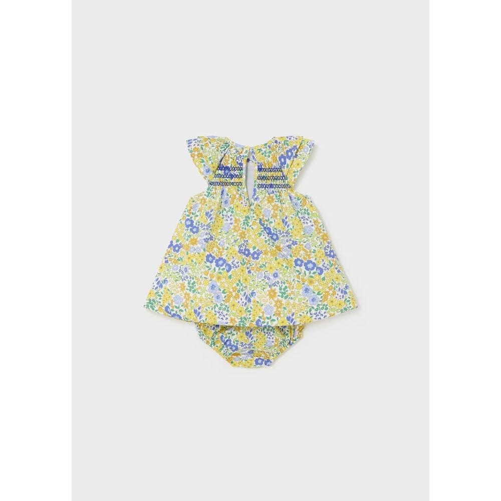Mayoral 1808 Dress with Smock - Dandelion By MAYORAL Canada -