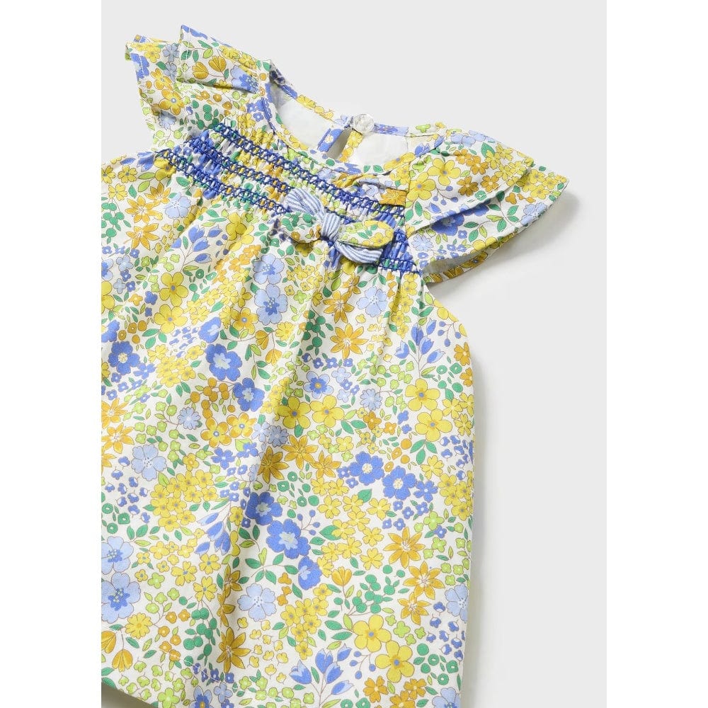 Mayoral 1808 Dress with Smock - Dandelion By MAYORAL Canada -