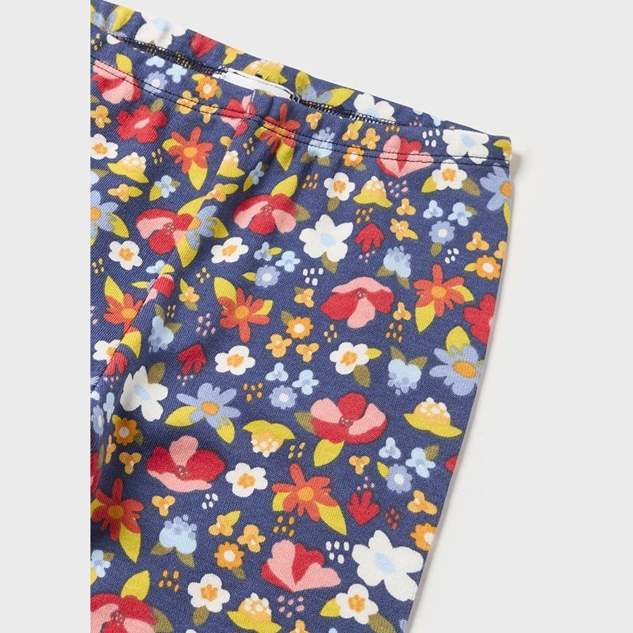 Mayoral 2767 Two-Piece Birds Leggings Set - Red Floral By MAYORAL Canada -
