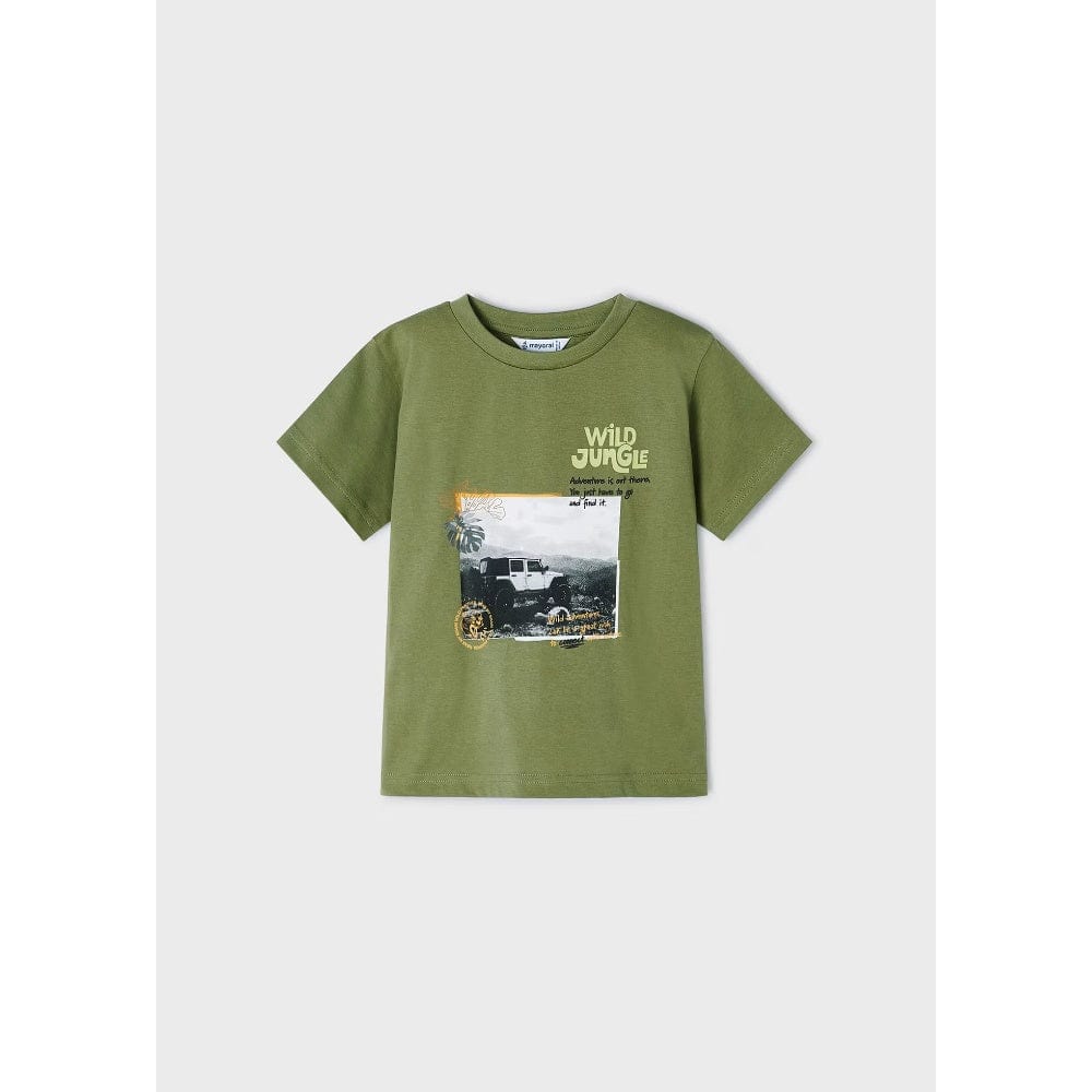 Mayoral 3010 T-Shirt - Iguana Green By MAYORAL Canada -