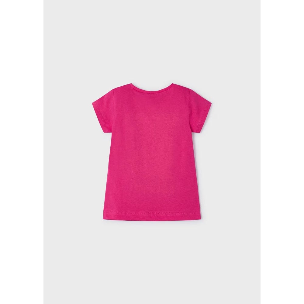 Mayoral 3090 Woof T-Shirt - Fuchsia By MAYORAL Canada -