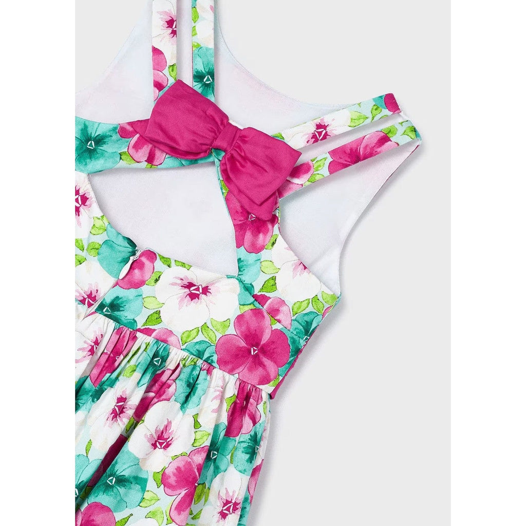 Mayoral 3919 Floral Printed Dress - Fuchsia By MAYORAL Canada -