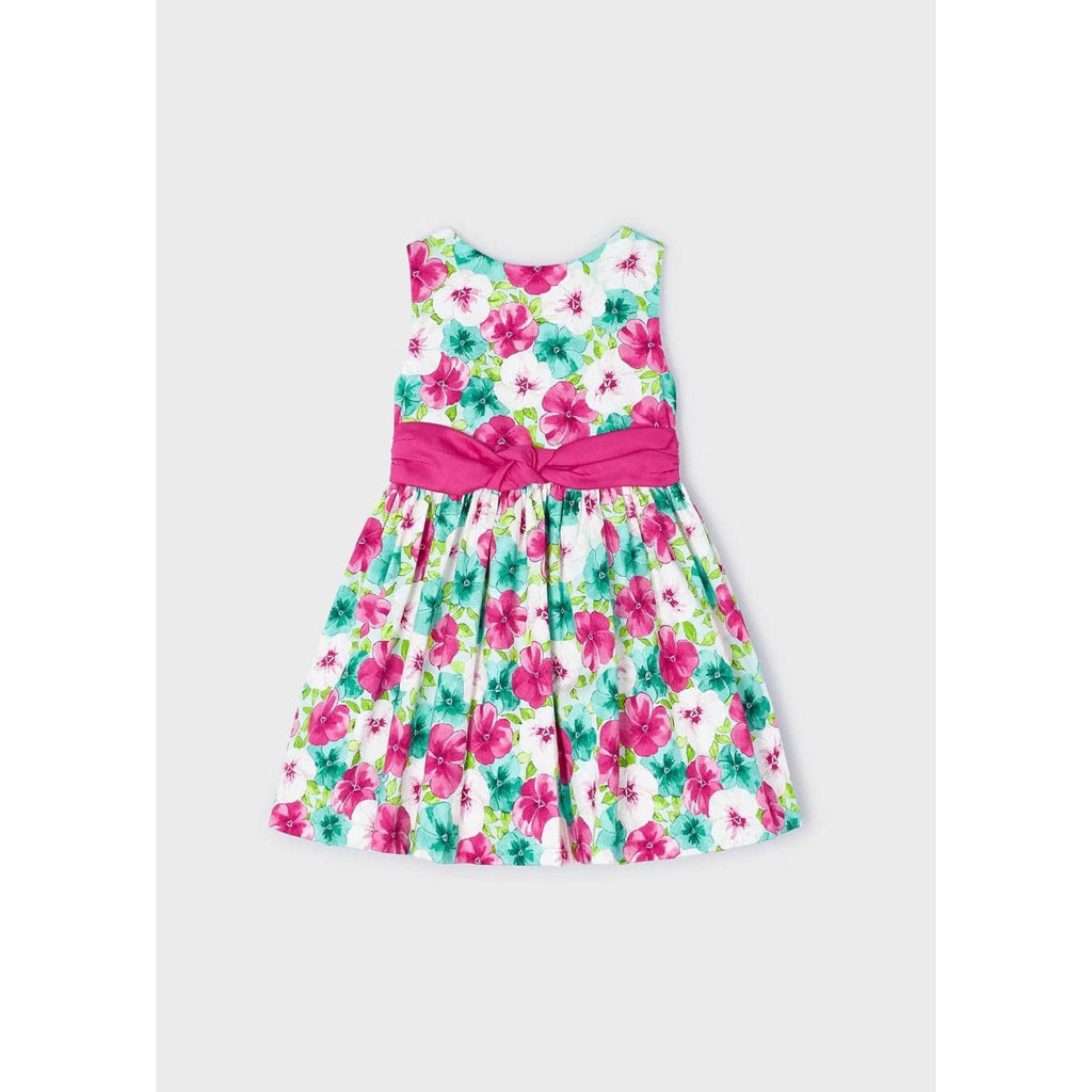 Mayoral 3919 Floral Printed Dress - Fuchsia By MAYORAL Canada -