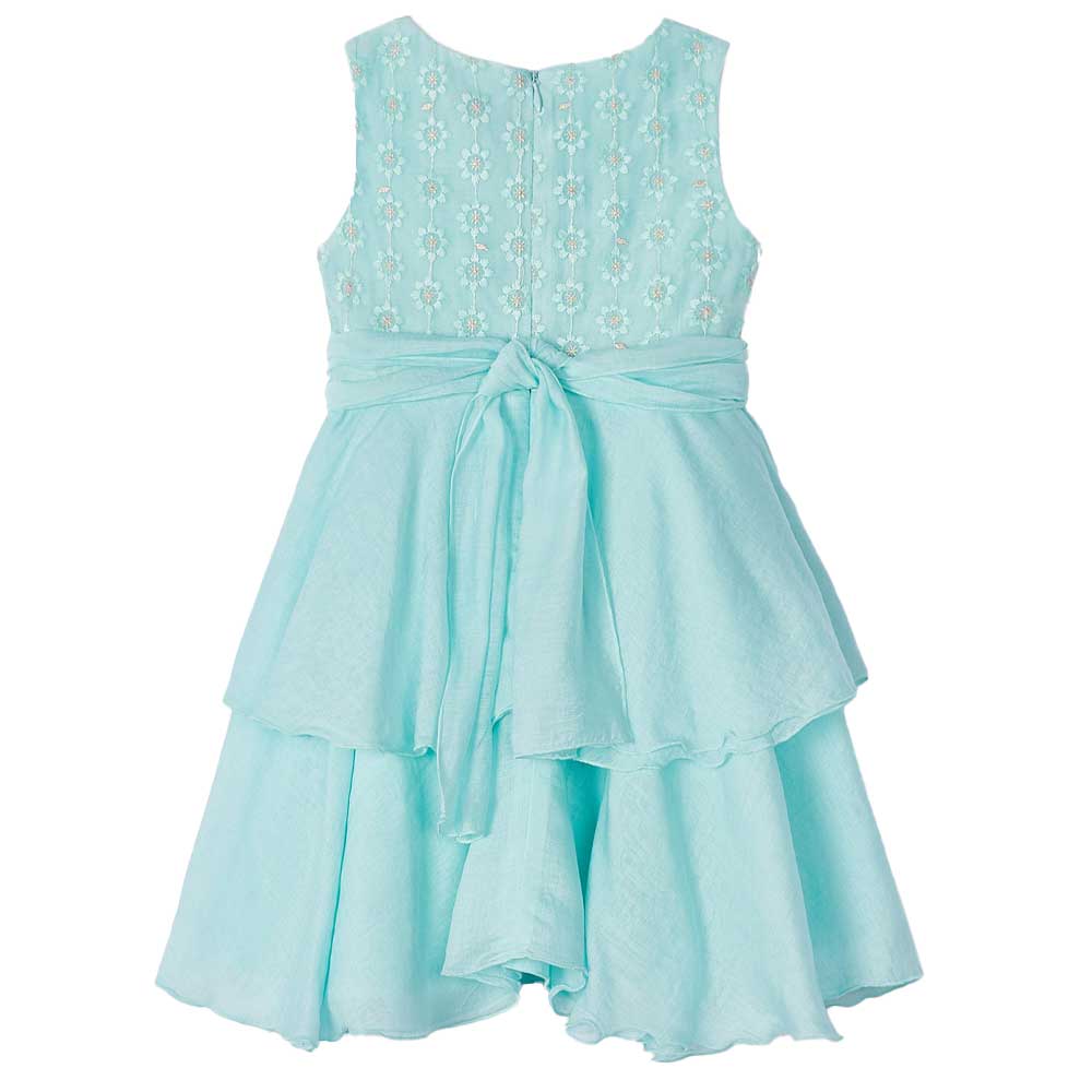 Mayoral Embroidered Tiered Dress - Agua By MAYORAL Canada -