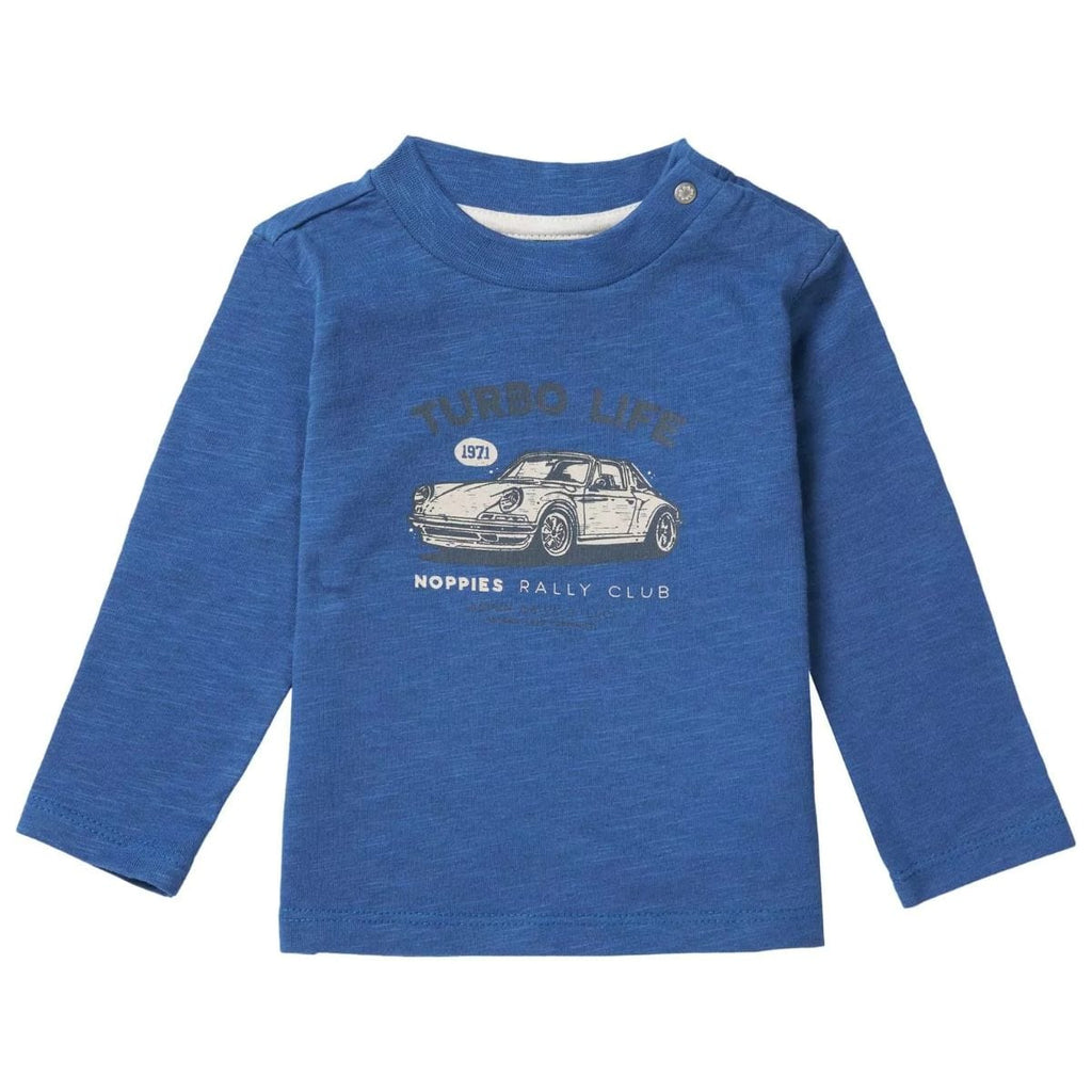 Noppies Theodore Long Sleeve T-Shirt - Blue By NOPPIES Canada -