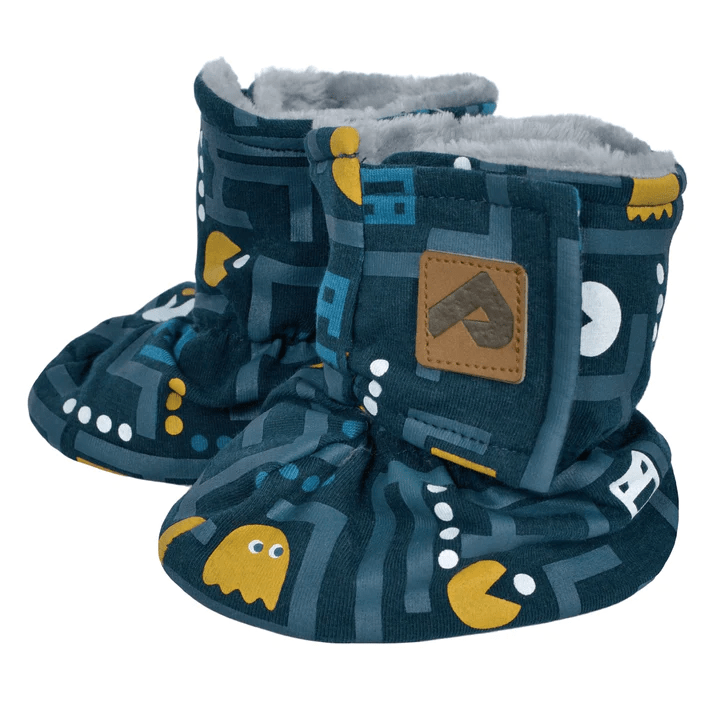 Perlimpinpin Jersey Baby Booties - Videogame By PERLIMPINPIN Canada -