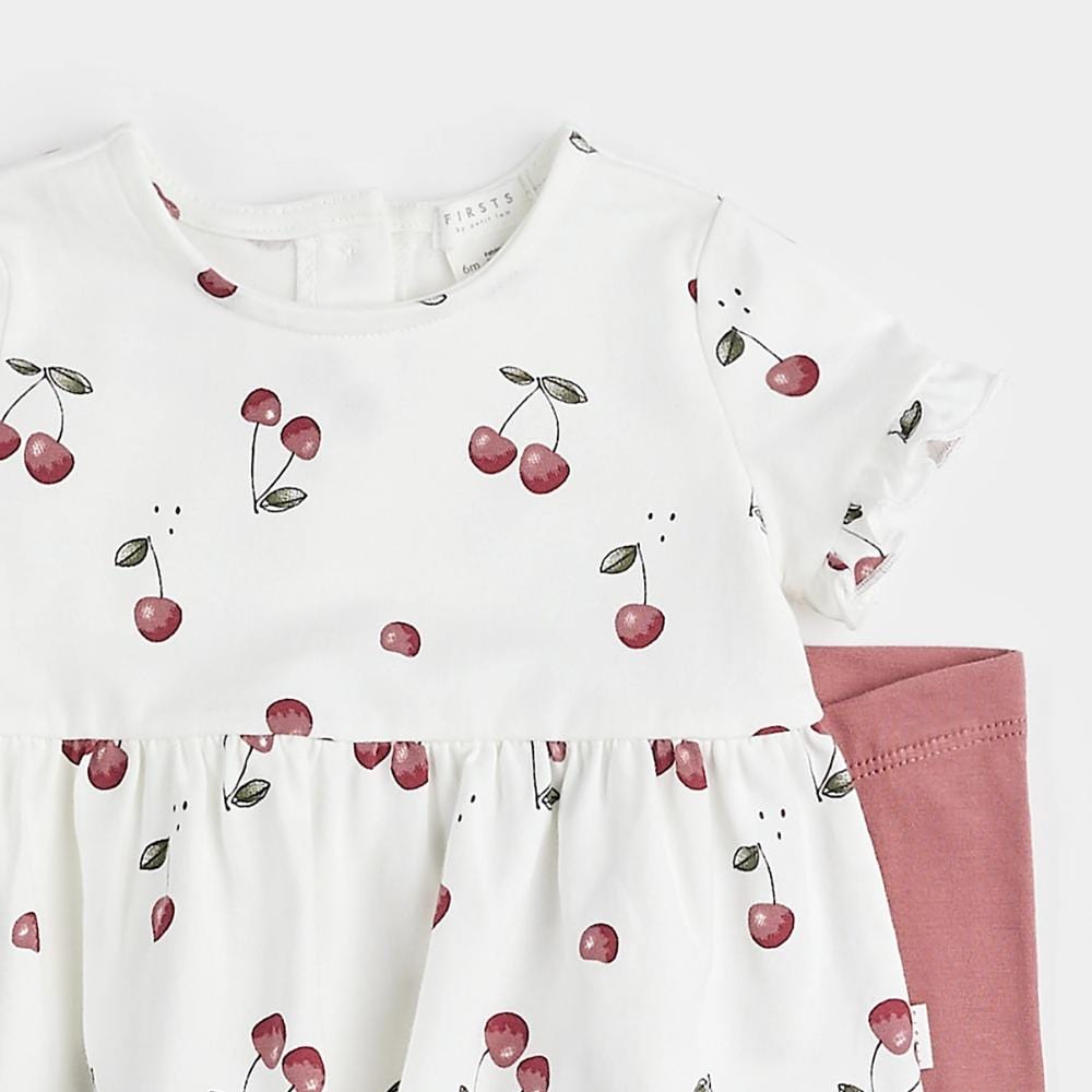 Petit Lem 2-Piece Outfit - Cherries By PETIT LEM Canada -