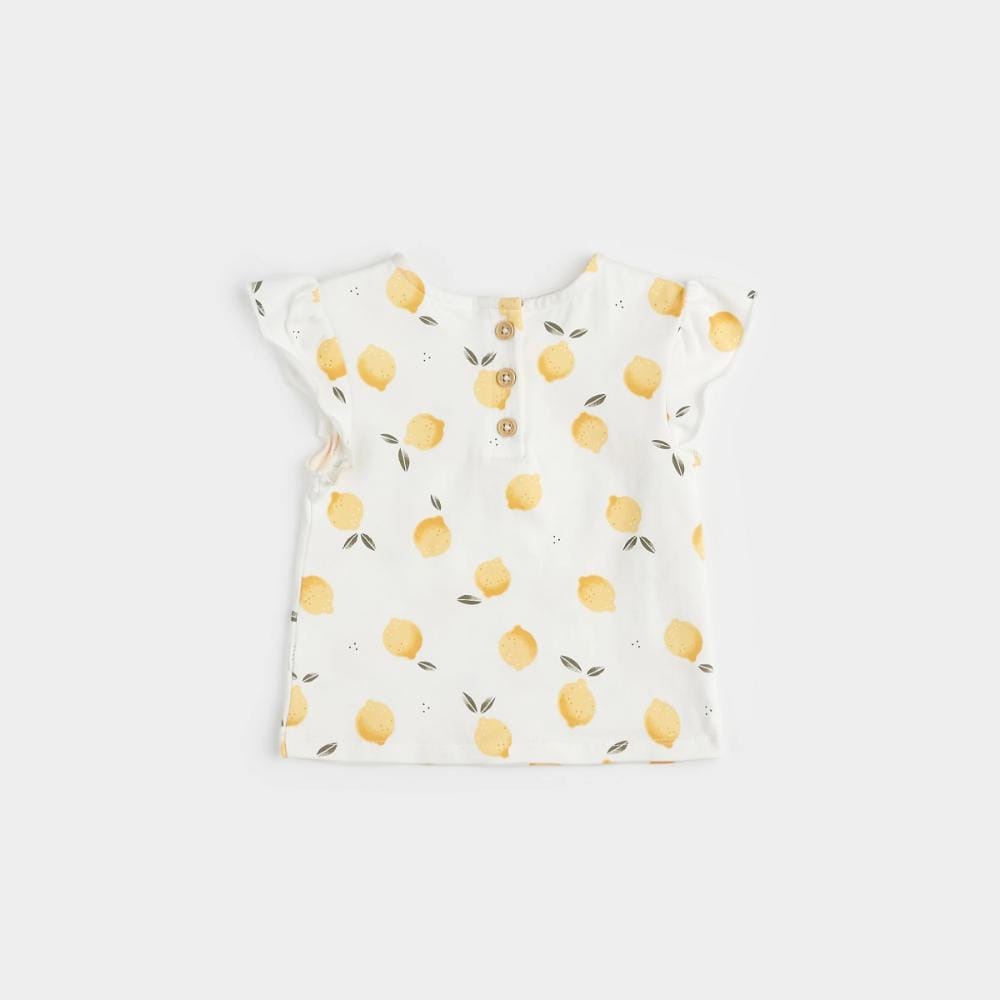 Petit Lem 2-Piece Short Set - Lemons By PETIT LEM Canada -