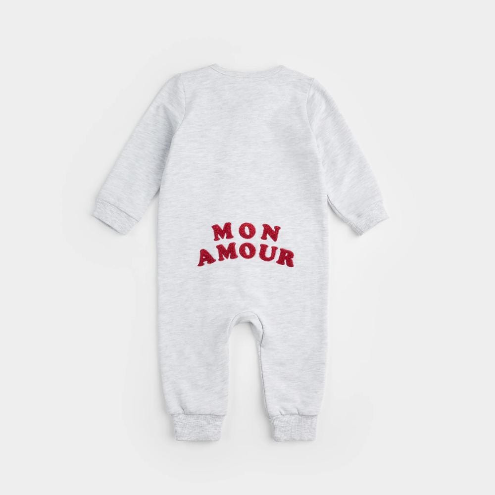 Petit Lem Zipper Romper - Mon Amour By PETIT LEM Canada -