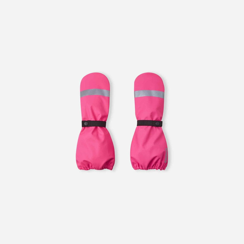 Reima Kura Waterproof Shell Rain Mittens - Candy Pink - 4110 By REIMA Canada -