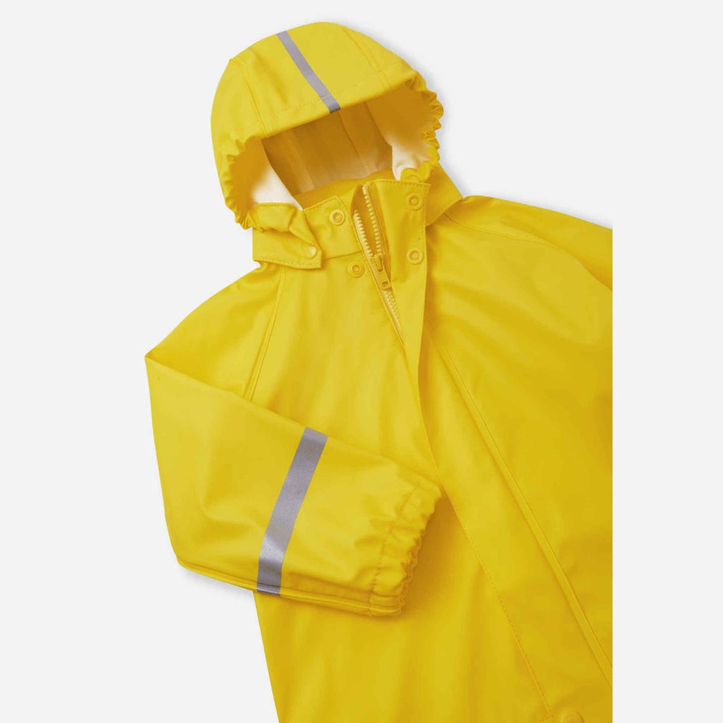 Reima Lampi Waterproof Rain Jacket - Yellow - 2350 By REIMA Canada -