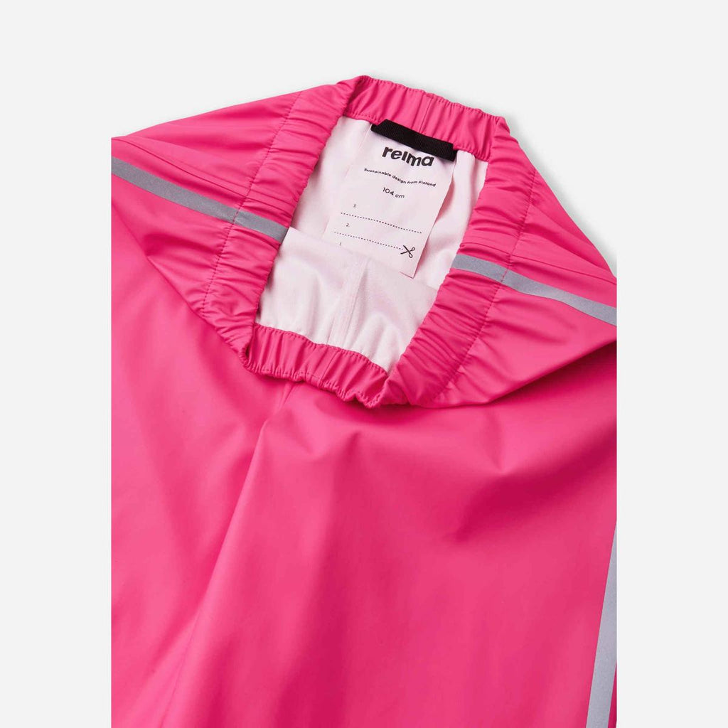 Reima Oja Waterproof Rain Pants - Candy Pink - 4110 By REIMA Canada -