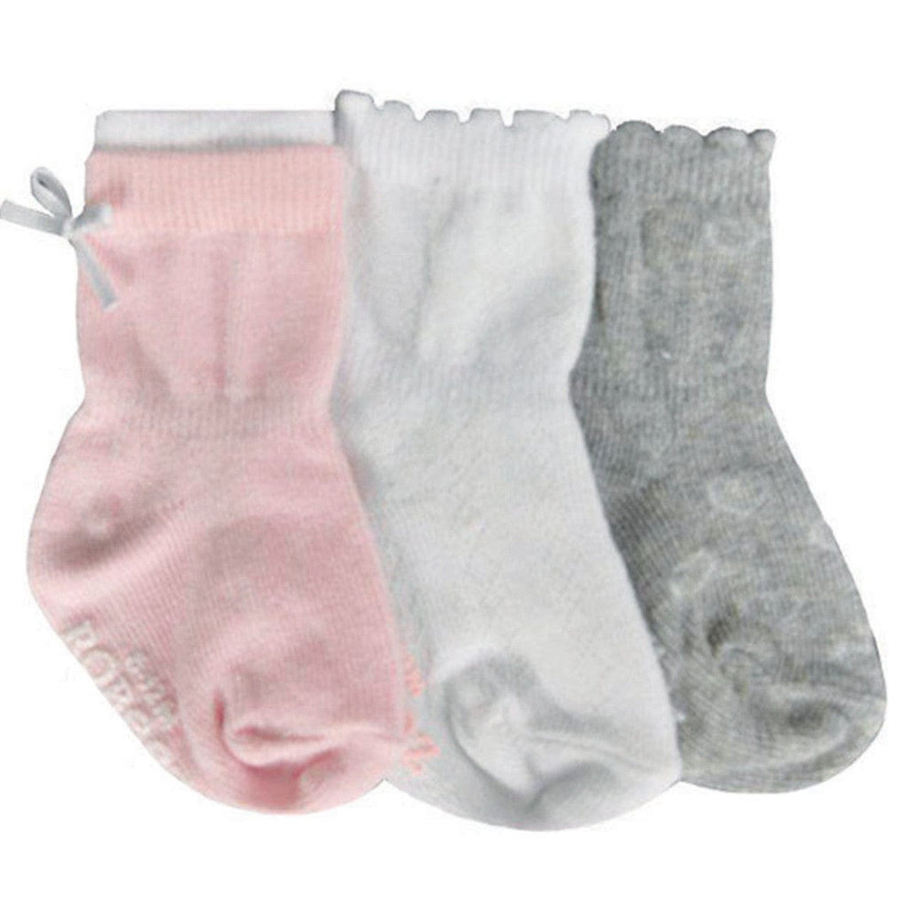 Robeez 3 Pack Socks - Girly Girls Basics By ROBEEZ Canada -