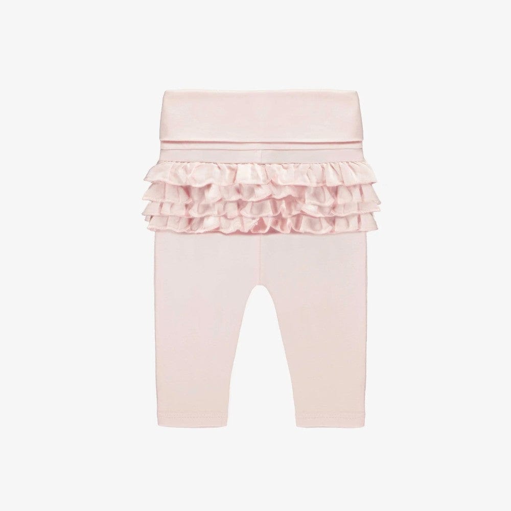 Souris Mini Pink Ruffled Leggings By SOURIS MINI Canada -