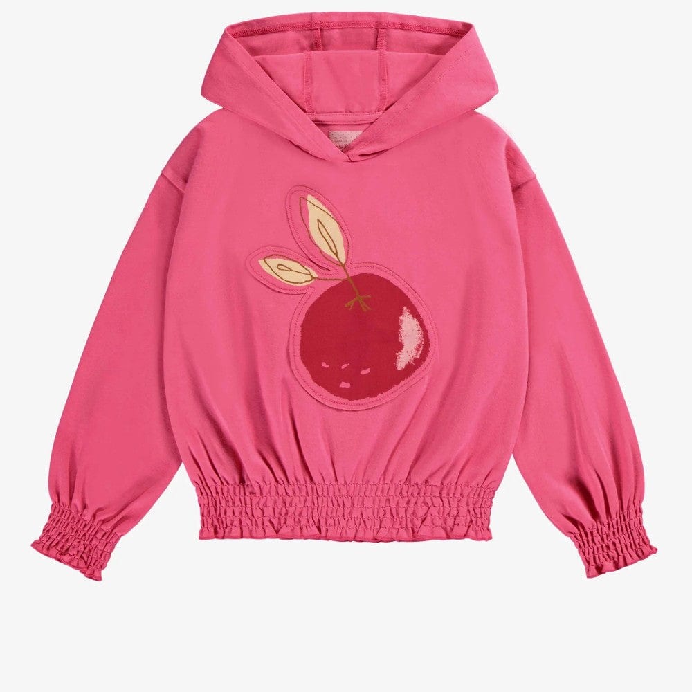 Souris Mini Relaxed Fit Hoodie - Pink By SOURIS MINI Canada -