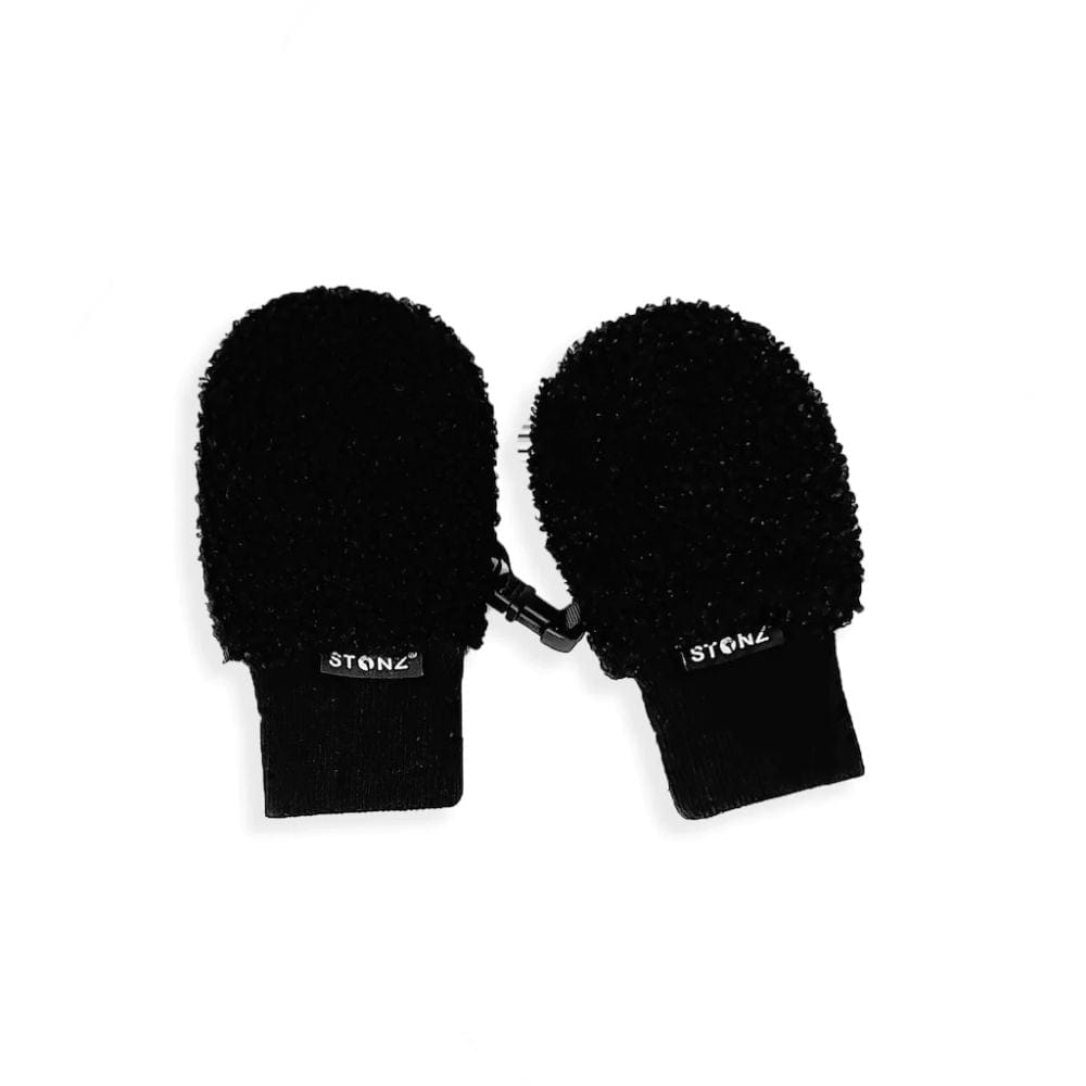 Stonz Baby Fleece Mitts - Black By STONZ Canada -