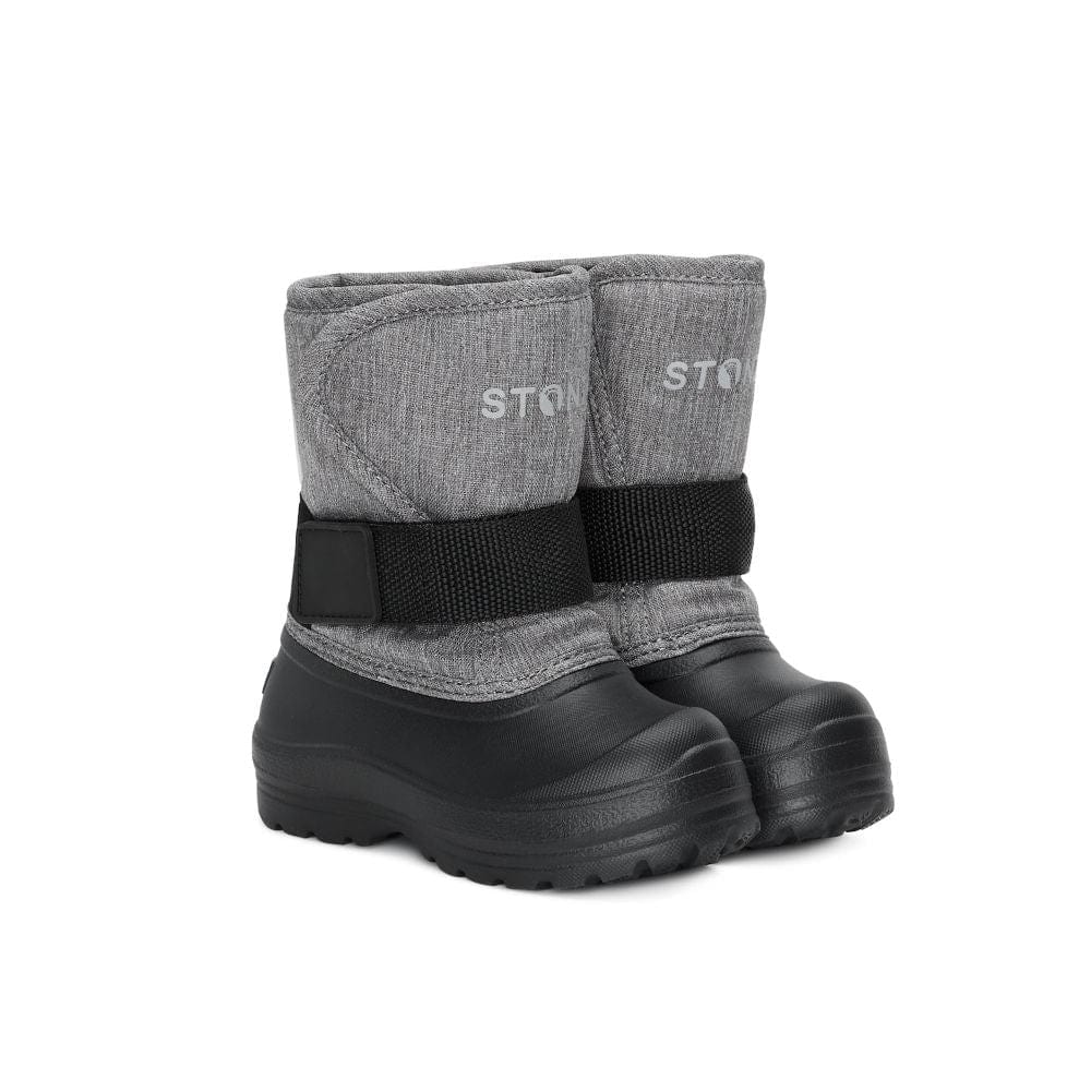 Stonz Trek Winter Boots Toddler Heather Grey Ships from