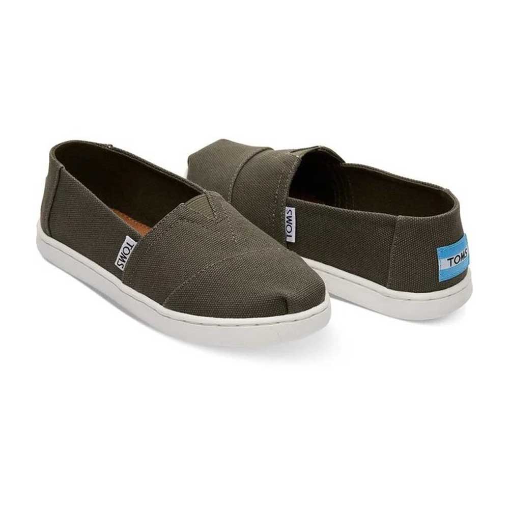 TOMS Classic Youth Tarmac - Olive By TOMS Canada -