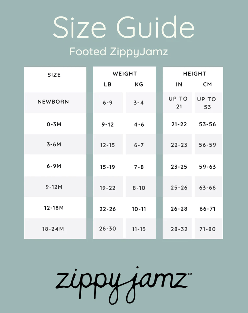 Zippy Jamz Footed Sleeper - All the Right Mauves By ZIPPYJAMZ Canada -