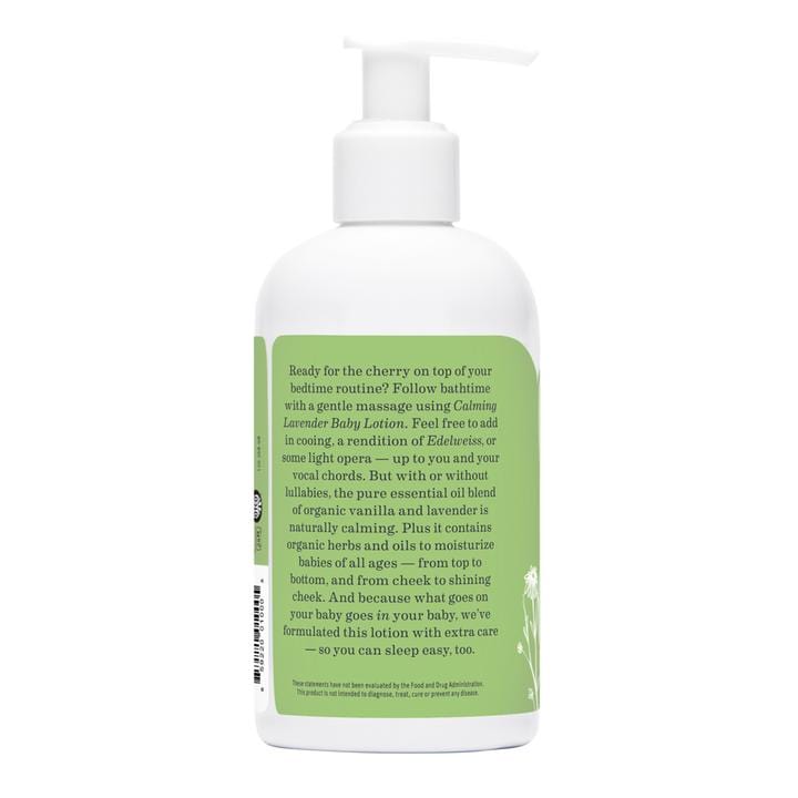 Earth mama calming lavender baby lotion bedtime routine suggestion.