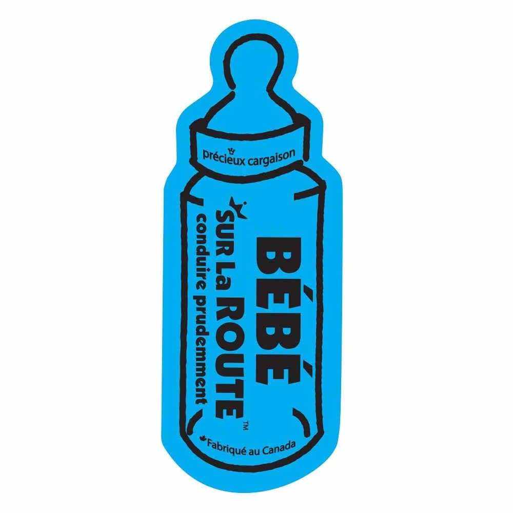 BLUE On Route Bottle Magnets - Francais By ON ROUTE Canada - 24379