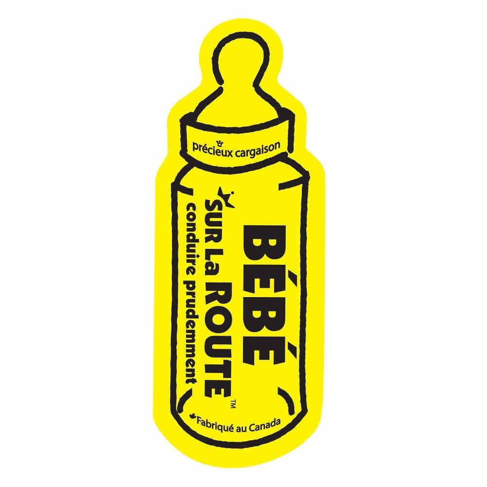 YELLOW On Route Bottle Magnets - Francais By ON ROUTE Canada - 24381