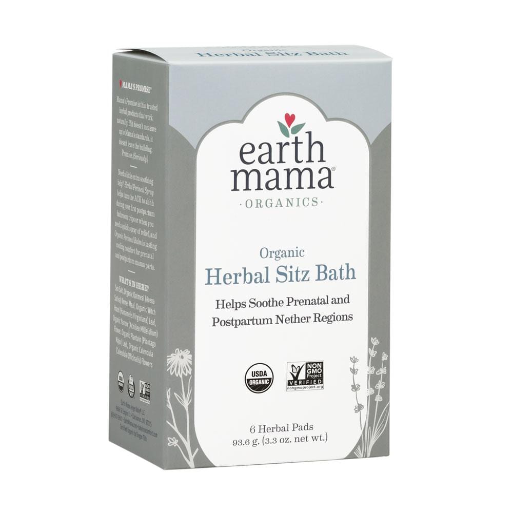 Box of earth mama organics organic herbal sitz bath.