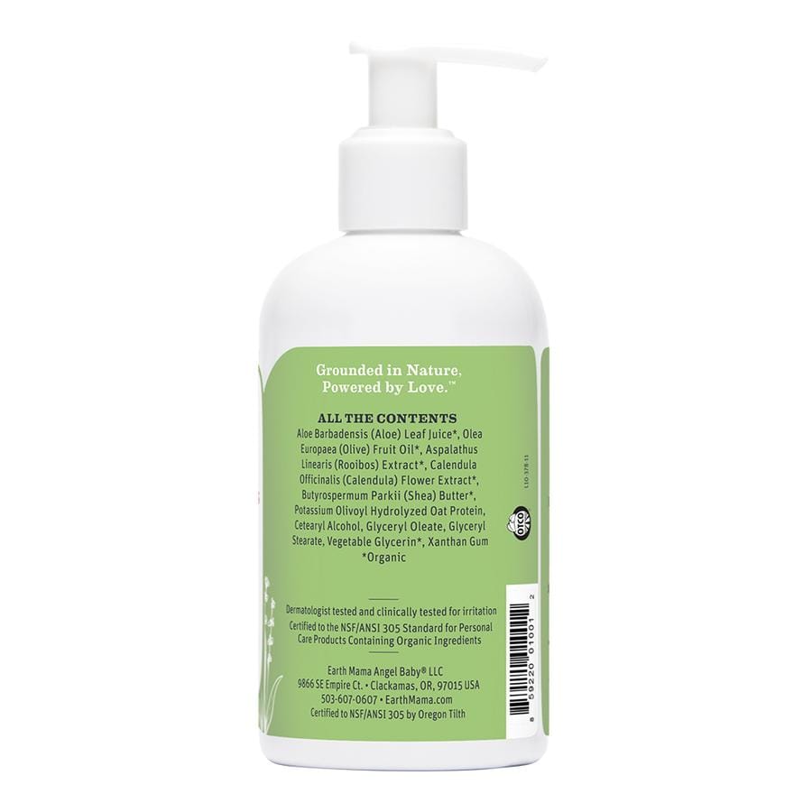 Earth mama organics simply non scents baby lotion ingredients list. 