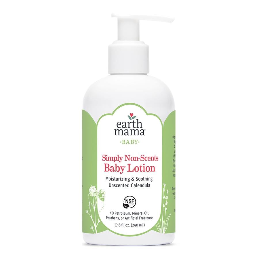 Simply Non-Scents Baby Lotion pump bottle.