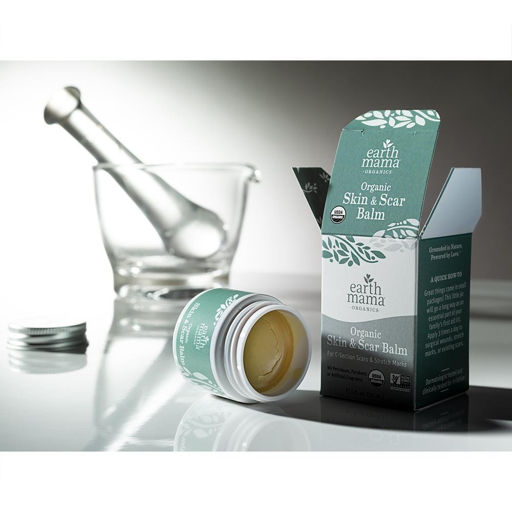 Earth Mama Organic Skin Scar Balm 30ml Ships from Ontario