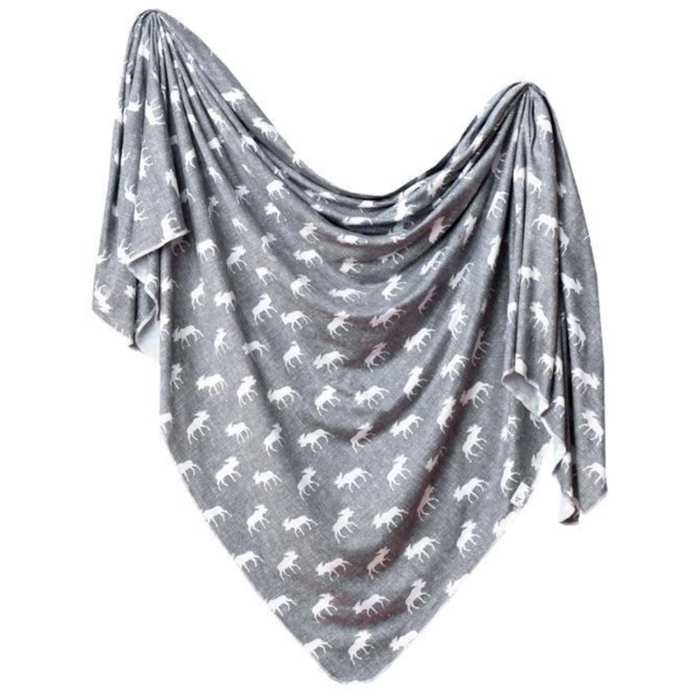 Copper Pearl Knit Swaddle - Scout