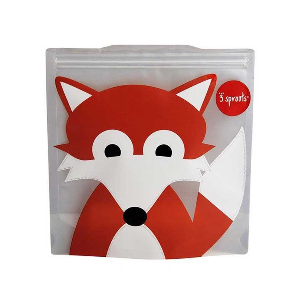 3 Sprouts Sandwich Bag - 2 Pack - Fox