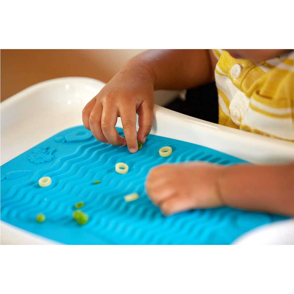 The First Years Finger Foods Placemat | Blue By FIRST YEARS Canada - 43859