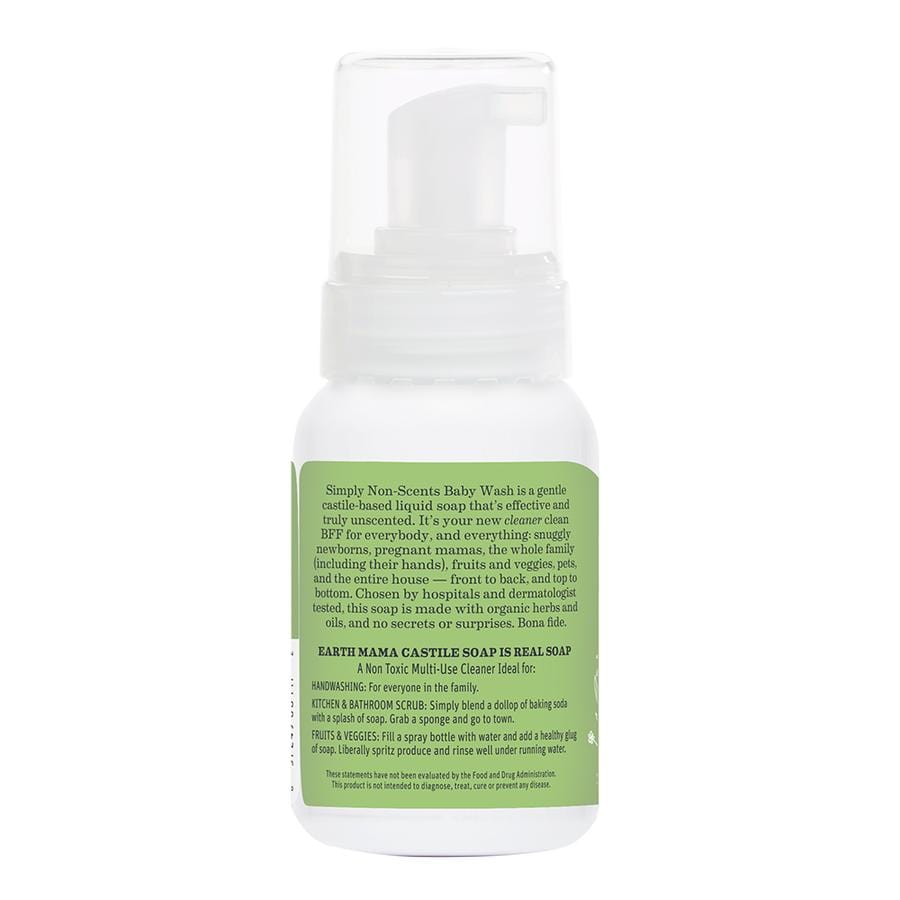 Earth mama baby simply non scents castle baby wash bottle why use this product.