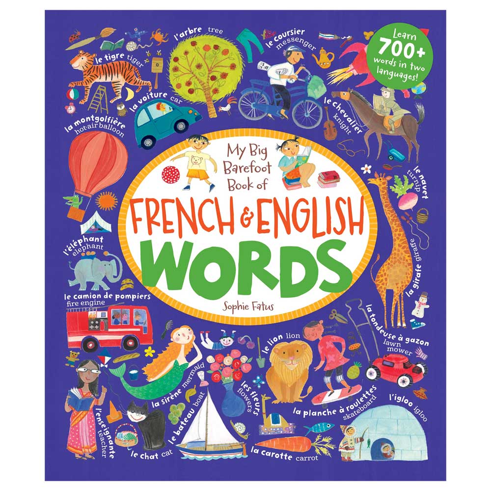 Barefoot Books | My Big Book French/English Words By BAREFOOT BOOKS Canada - 46749