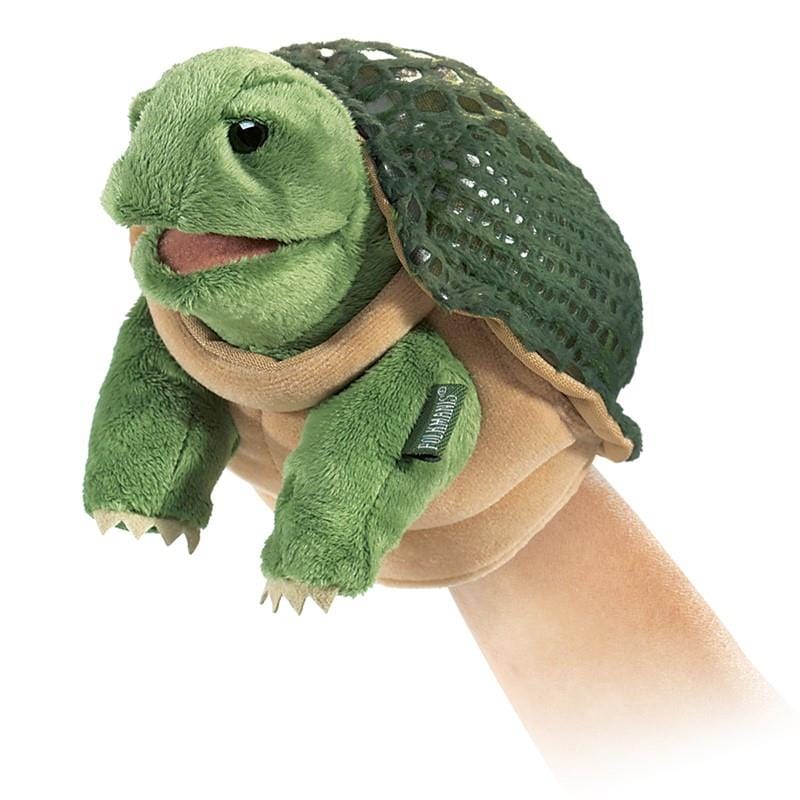 Folkmanis Little Turtle - Hand Puppet By FOLKMANIS PUPPETS Canada - 46768