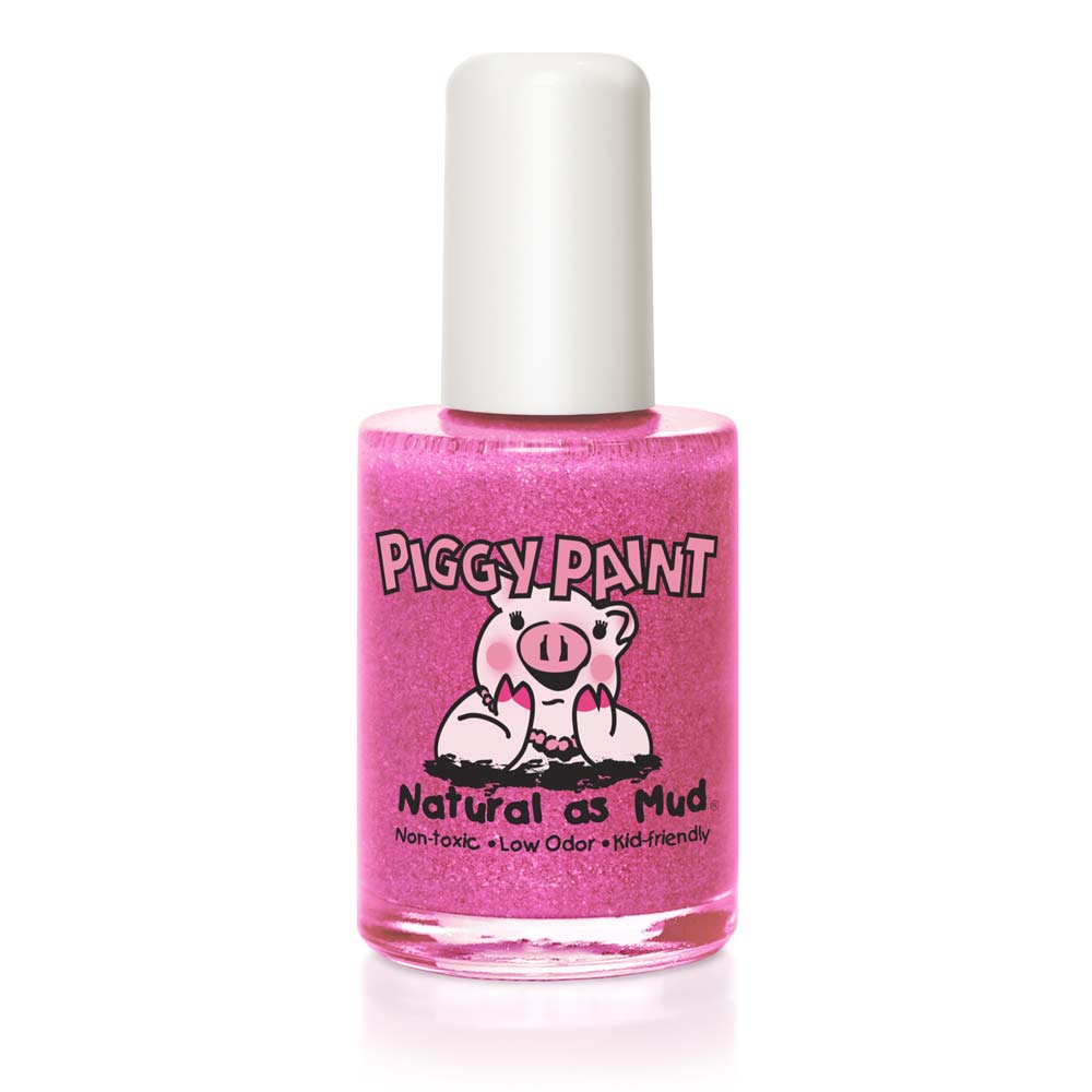 Piggy Paint Child Friendly Nail Polish in Tickled Pink
