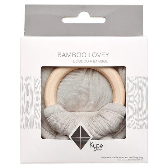 Kyte Baby Lovey Wooden Teething Ring | Oat By KYTE BABY Canada - 47519