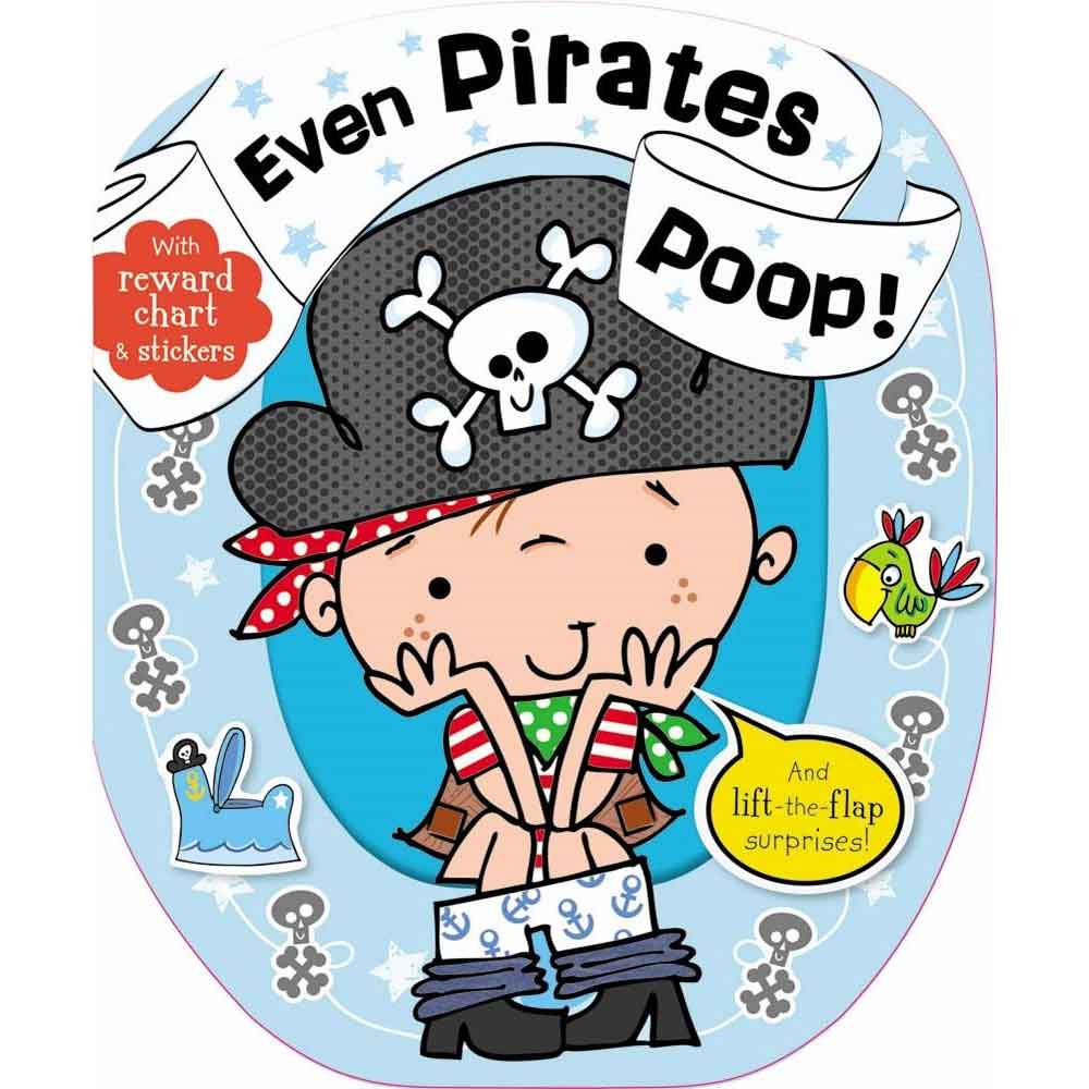 MBI Even Pirates Poop Board Book By MBI Canada - 50160